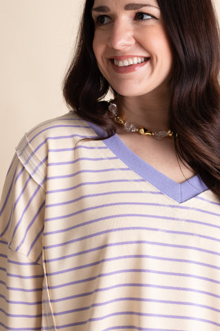 Love Me Tender V Neck Top