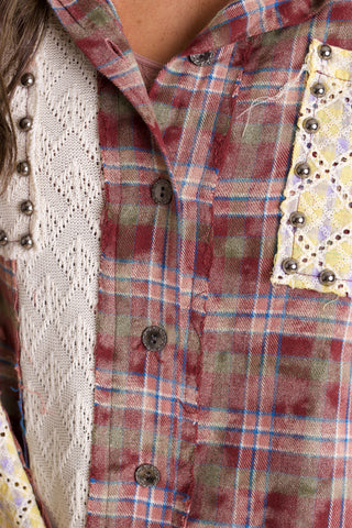 Funny Feeling Button Down Top