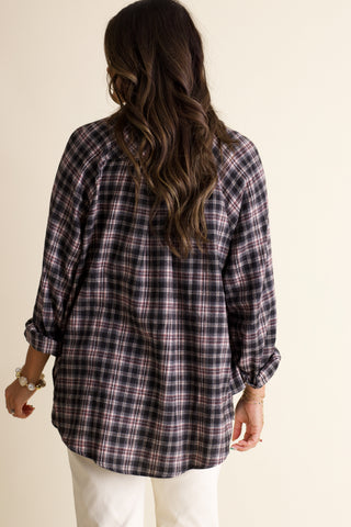 Gift with Grace Button Down Flannel *Final Sale*