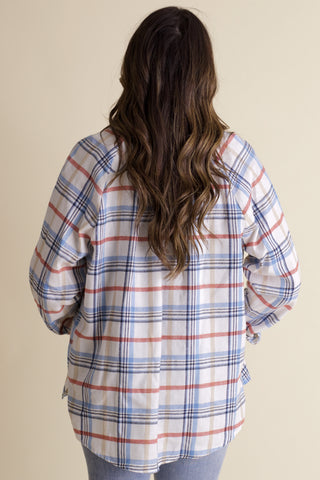Gift with Grace Button Down Flannel *Final Sale*