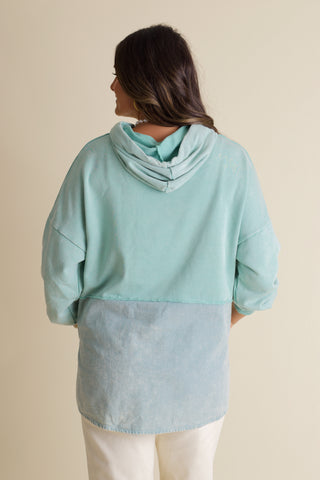 Winter Garden Hooded Top