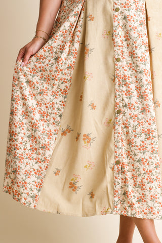 Closet Staple Floral Midi Dress