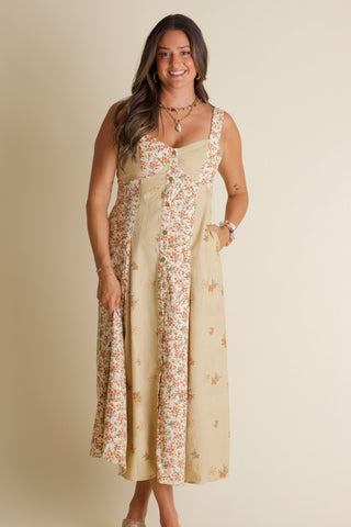 Closet Staple Floral Midi Dress