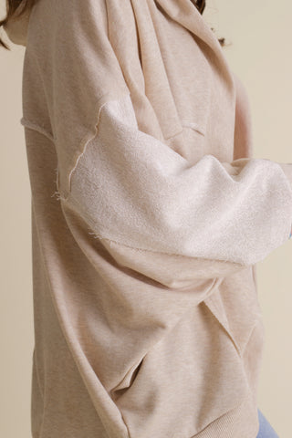 It's My Day Oversized Hooded Cardigan