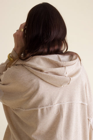 It's My Day Oversized Hooded Cardigan