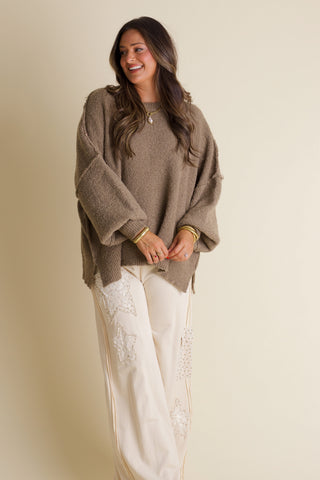 Heard Every Word Knit Sweater