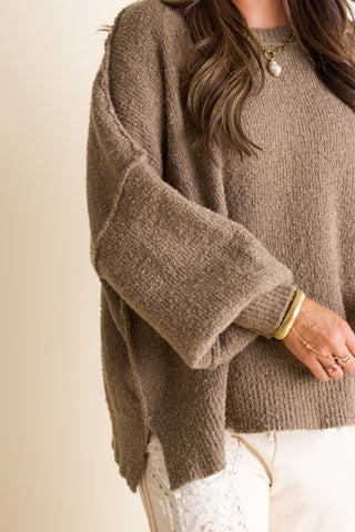 Heard Every Word Knit Sweater