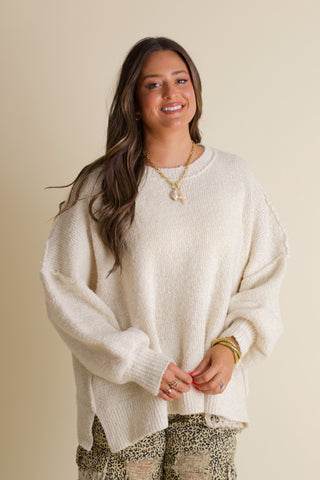 Heard Every Word Knit Sweater