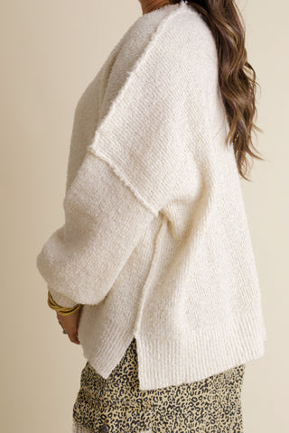 Heard Every Word Knit Sweater