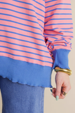 One More Time Striped Top