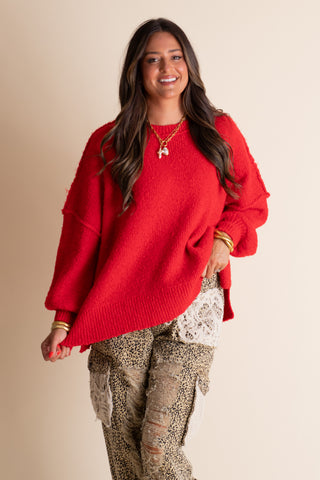 Heard Every Word Knit Sweater