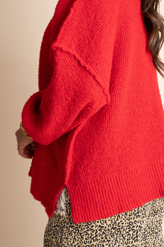 Heard Every Word Knit Sweater