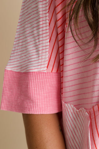 Against All Odds Striped Top *Final Sale*