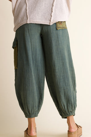 Sweet Secrets Embroidered Pants