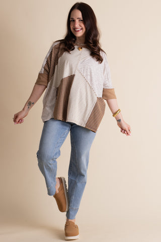 Against All Odds Striped Top *Final Sale*