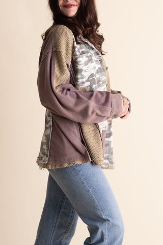 Long Time Coming Oversized Jacket