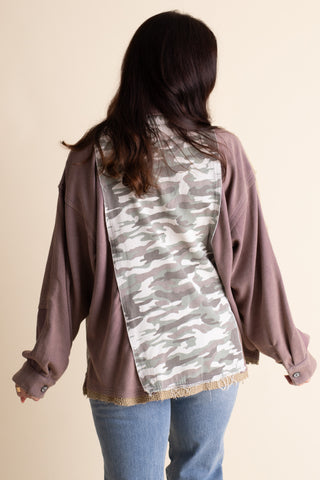 Long Time Coming Oversized Jacket