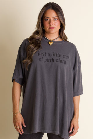 Little Ray Of Pitch Black Tee *Final Sale*