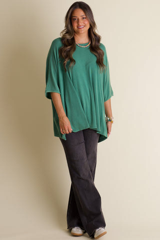 Choose Joy Mineral Washed Top