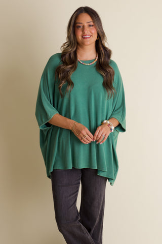 Choose Joy Mineral Washed Top