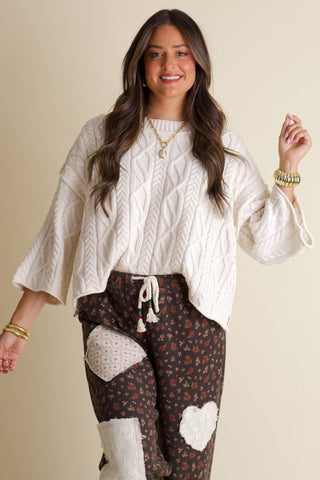 Bombshell Cropped Sweater