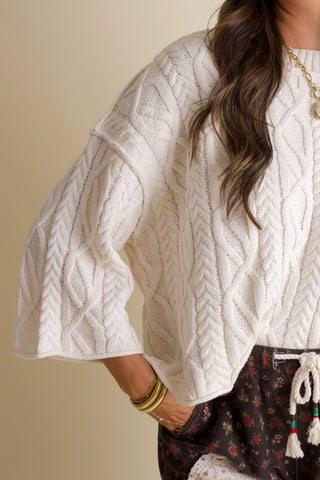 Bombshell Cropped Sweater