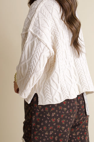 Bombshell Cropped Sweater