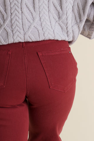 Work Mode High Rise Wide Leg Jeans