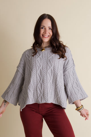 Bombshell Cropped Sweater