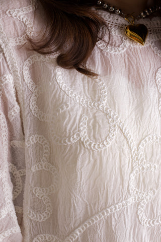 Stay Sweet Floral Crochet Top