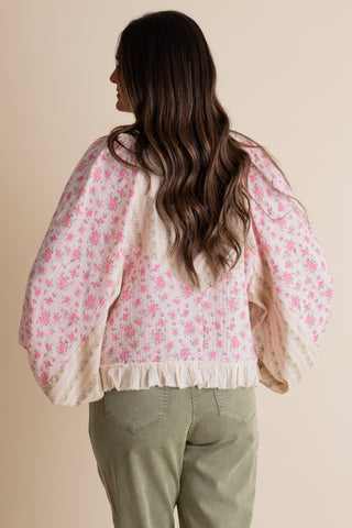 Spread Love V Neck Top