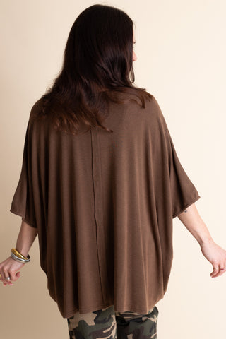 Choose Joy Mineral Washed Top