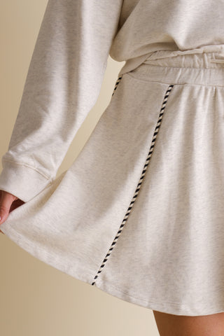 Fearless Sweatshirt and Skort Set