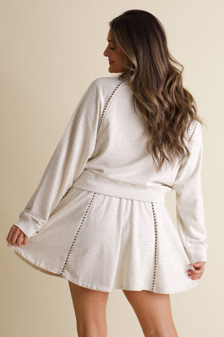 Fearless Sweatshirt and Skort Set