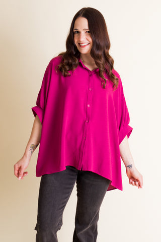 Boss Babe Button Up Airflow Top