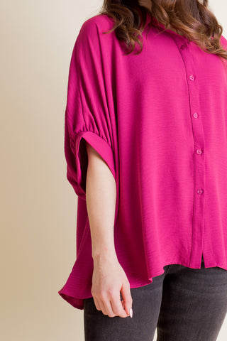 Boss Babe Button Up Airflow Top