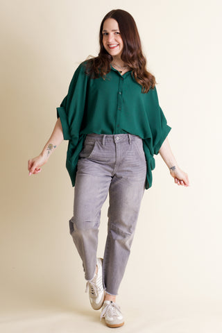 Boss Babe Button Up Airflow Top