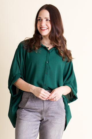 Boss Babe Button Up Airflow Top