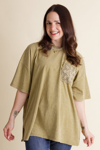 Now and Always Mineral Wash Top