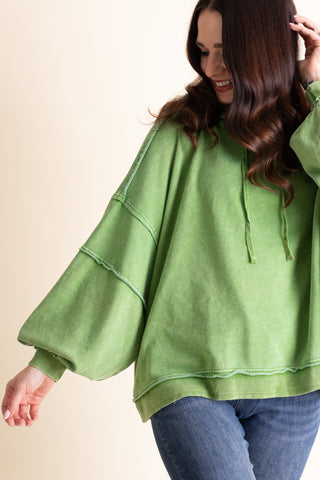 Keep Climbing Washed Pullover