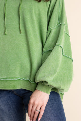 Keep Climbing Washed Pullover