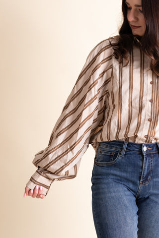 Wide Awake Button Down Top