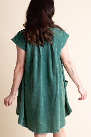 Shine On Corduroy Swing Dress