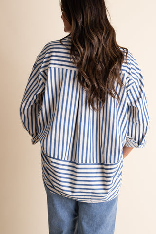 Change Of Pace Button Down Top