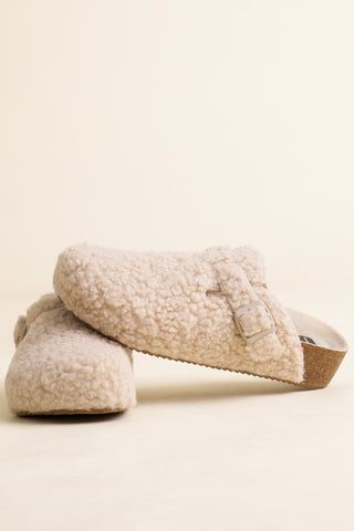 Magnolias Sherpa Slip-On Clogs