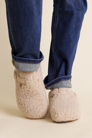 Magnolias Sherpa Slip-On Clogs