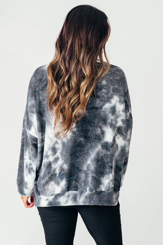 Feeling Like This Chenille Tie Dye Pullover