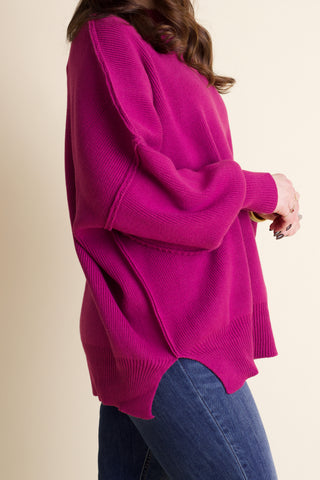 Slow Mornings Oversized Sweater