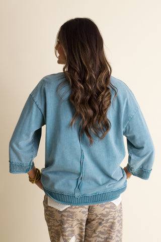 Waiting Game Mineral Wash Top