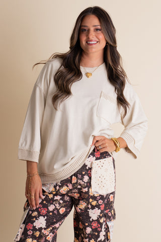 Waiting Game Mineral Wash Top